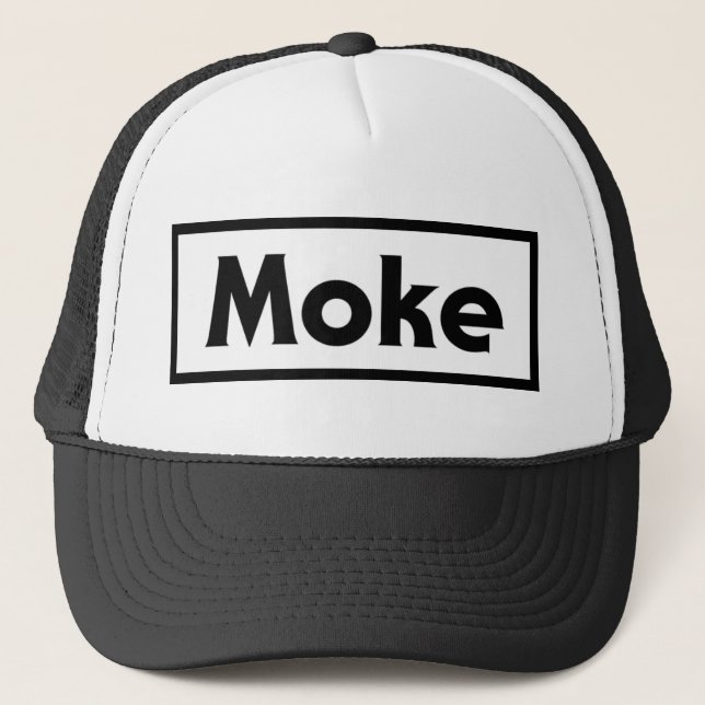 Gorra De Camionero Corona de Moke (Anverso)