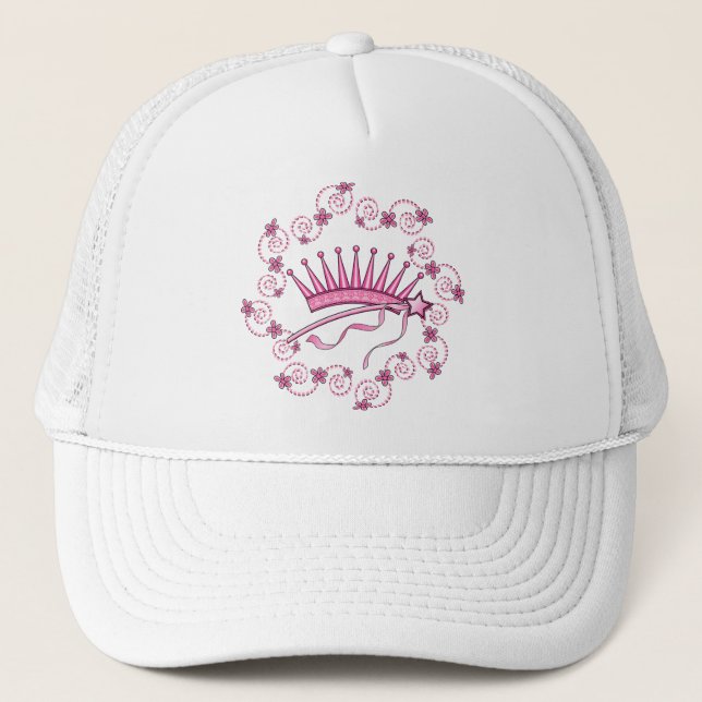 Gorra De Camionero Corona de princesas de bonito (Anverso)