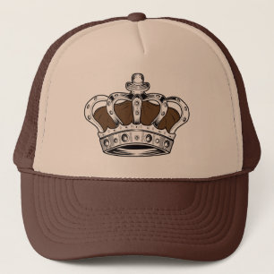 Gorra De Camionero Corona - Marrón