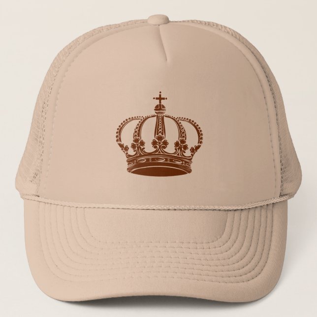 Gorra De Camionero Corona Real 02 - Tuerca (Anverso)