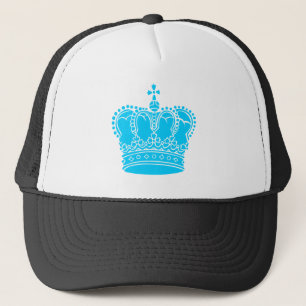 Gorra De Camionero Corona Real - Azul cielo
