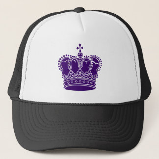 Gorra De Camionero Corona Real - Púrpura Profundo