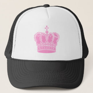 Gorra De Camionero Corona Real - Rosa