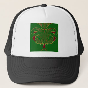 Gorra De Camionero Corona verde