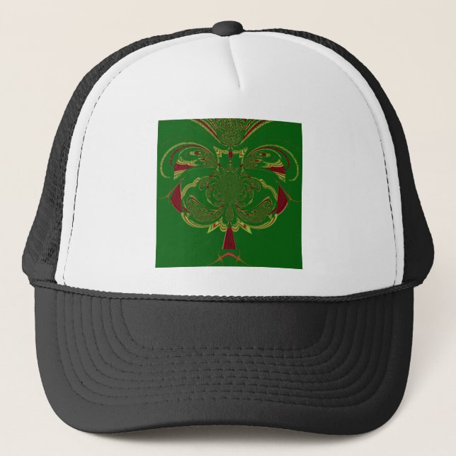 Gorra De Camionero Corona verde (Anverso)