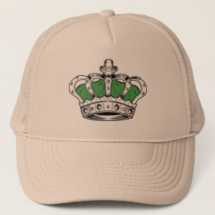 Gorra De Camionero Corona - Verde