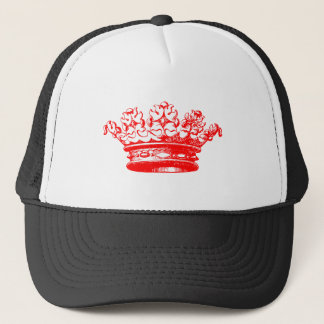 Gorra De Camionero Corona vintage - Rojo