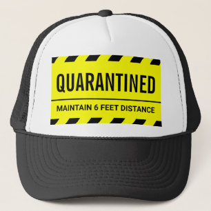 Gorra De Camionero Coronavirus Self Isolation Quarantine