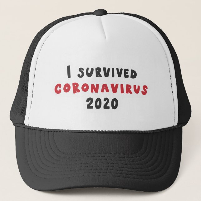 Gorra De Camionero Coronavirus Trucker Hat (Anverso)