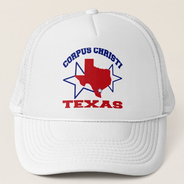 Gorra De Camionero Corpus Christi, Tejas (Anverso)
