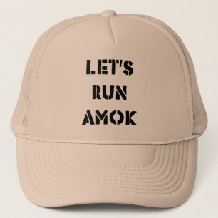Gorra De Camionero Corramos Amok