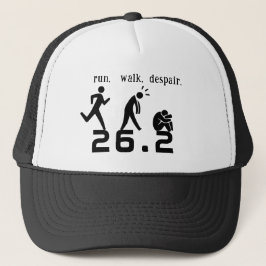 Gorra De Camionero Corre. Camina. Desesperación.