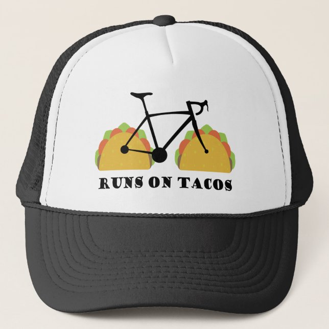 Gorra De Camionero Corre Sobre Tacos (Anverso)