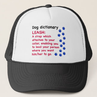Gorra De Camionero Correa - diccionario de perros