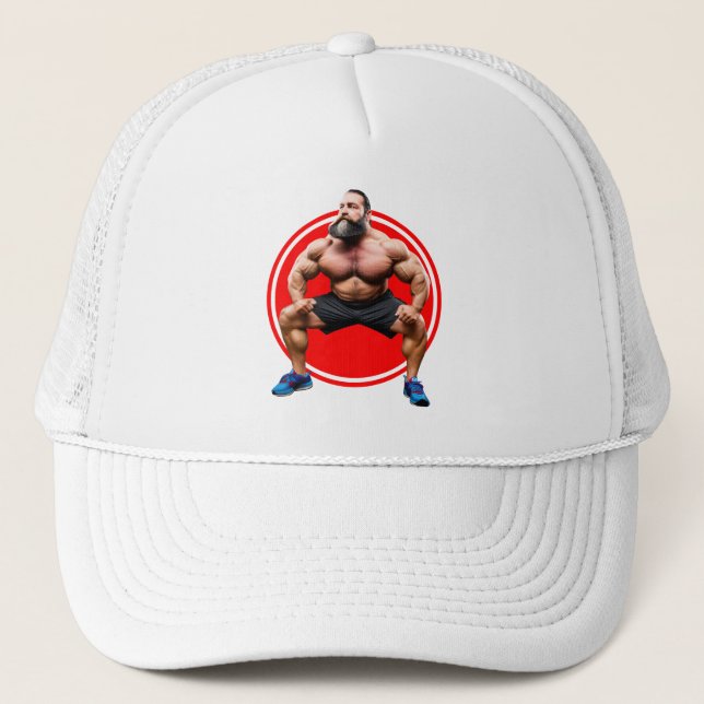 Gorra De Camionero Correa muscular (Anverso)