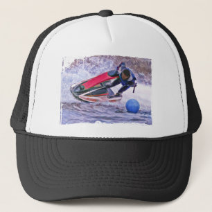 Gorra De Camionero Corredor de la onda alrededor de la boya