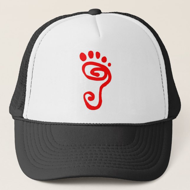 Gorra De Camionero Corredor descalzo (Anverso)