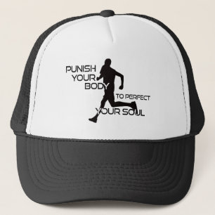 Gorra De Camionero Corredor que castiga tu cuerpo para perfeccionar t