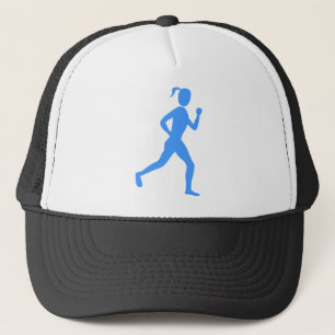 Gorra De Camionero Corredora (hembra) - Azul bebé