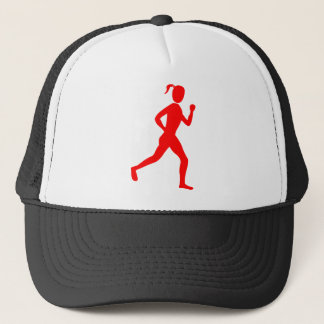 Gorra De Camionero Corredora (hembra) - Rojo