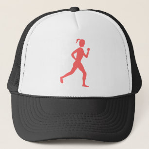 Gorra De Camionero Corredora (hembra) - Rosa tropical