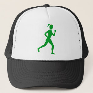 Gorra De Camionero Corredora (hembra) - Verde de hierba