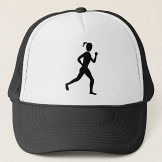 Gorra De Camionero Corredora (mujer) - negra