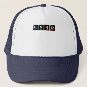 Gorra De Camionero Corredora Periódicamente Media Maratón Corriendo M