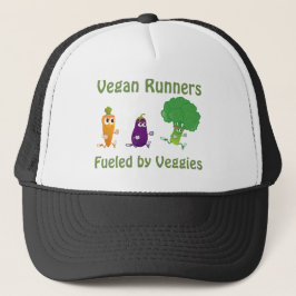 Gorra De Camionero Corredoras Vegan - Alimentadas Por Vegetales