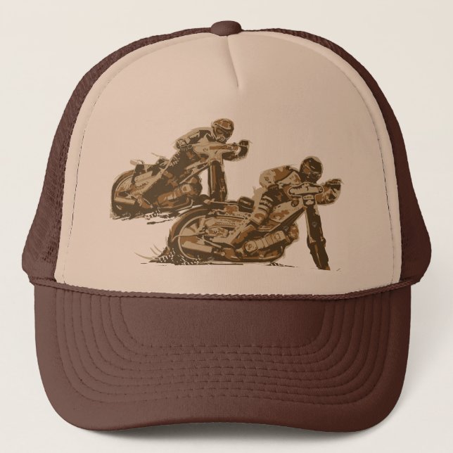 Gorra De Camionero Corredores de la motocicleta del carretera (Anverso)