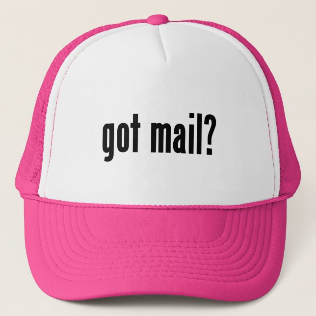 Gorra De Camionero ¿correo conseguido? (Anverso)
