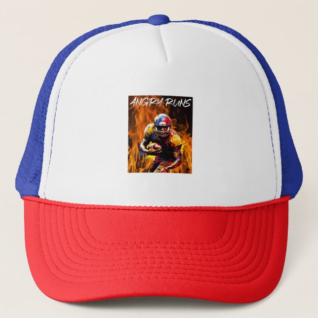 Gorra De Camionero Correos enojados - Fútbol americano (Anverso)