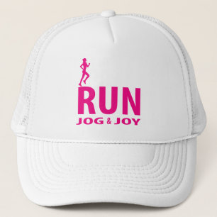 Gorra De Camionero Correr, trotar y alegría