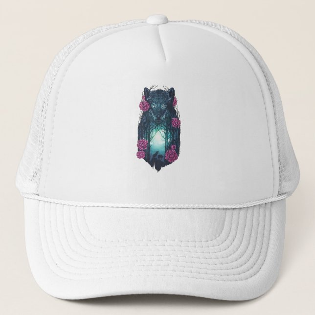 Gorra De Camionero Corriendo con los Lobos (Anverso)