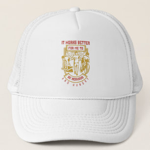 Gorra De Camionero Corriendo - Mejor estar nervioso y hambriento