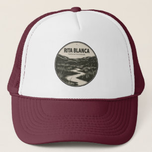 Gorra De Camionero Corriente de praderas nacionales de Rita Blanca