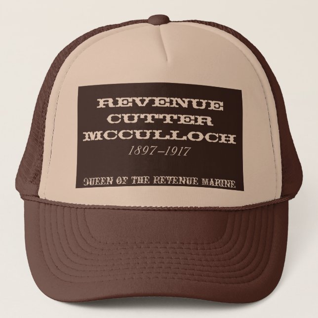 Gorra De Camionero Cortador de ingresos McCulloch (Anverso)