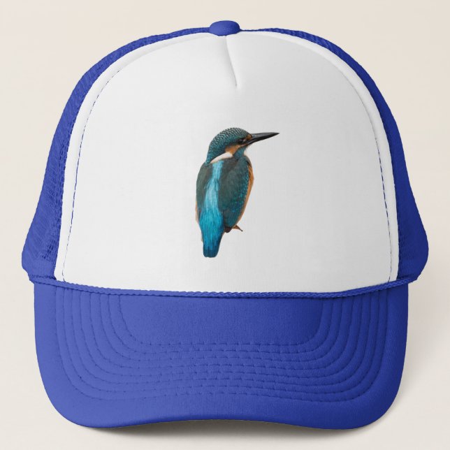 Gorra De Camionero Cortar un Kingfisher (Anverso)