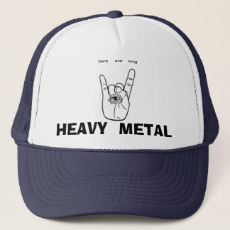 Gorra De Camionero corteza menos meneo más, de metales pesados