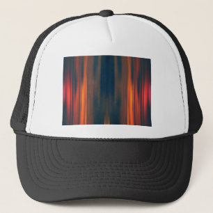 Gorra De Camionero Cortinas de la luz: Ilustraciones abstractas: