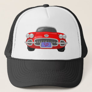Gorra De Camionero Corvette 1958