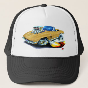 Gorra De Camionero Corvette 1965 convertible en oro
