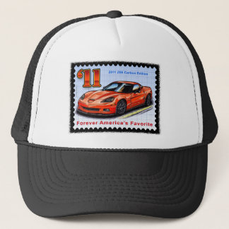 Gorra De Camionero Corvette de la edición del carbono 2011 Z06