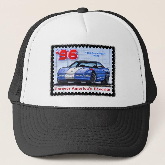 Gorra De Camionero Corvette magnífico de la edición especial del (Anverso)