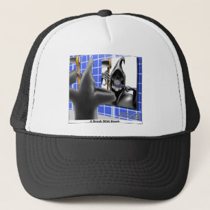 Gorra De Camionero Cosechadora Siniestra Cepillo Con Muerte Camisetas