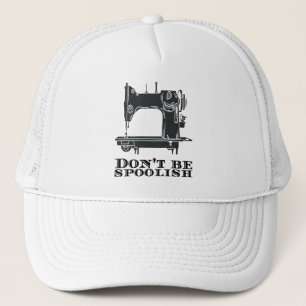 Gorra De Camionero Coser - No seas malhumorado