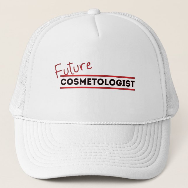Gorra De Camionero Cosmetólogo futuro (Anverso)