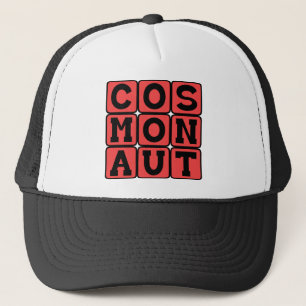 Gorra De Camionero Cosmonauta, astronauta soviético