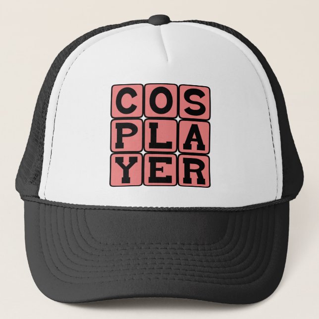 Gorra De Camionero Cosplayer, traje de juego (Anverso)