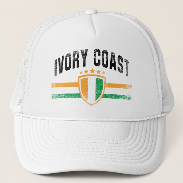 Gorra De Camionero Costa de Marfil (Anverso)